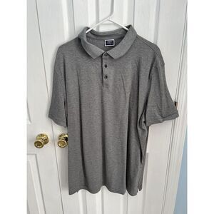 Charles Tyrwhitt Mens 3XL Short Sleeve Cotton Grey Polo Shirt‎